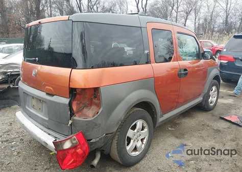 2005 Honda Element Ex из США, поврежденный, VIN 5J6YH28605L018580
